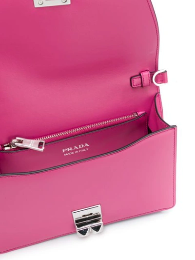 Shop Prada Elektra Small Shoulder Bag In Pink