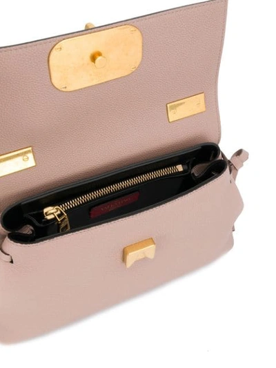 Shop Valentino Vring Shoulder Bag In Pink