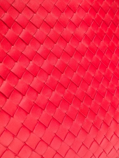 Shop Bottega Veneta Small Garda Handbag In Red