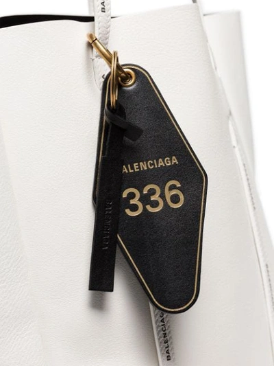 Shop Balenciaga Hotel Diamond Key Tag - Black