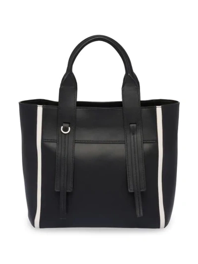 Shop Prada Ouverture Small Tote Bag In Black