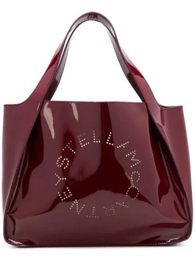 Shop Stella Mccartney Open-top Tote Bag - Red