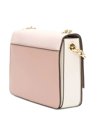 Shop Michael Michael Kors Sylvia Medium Crossbody Bag In Pink
