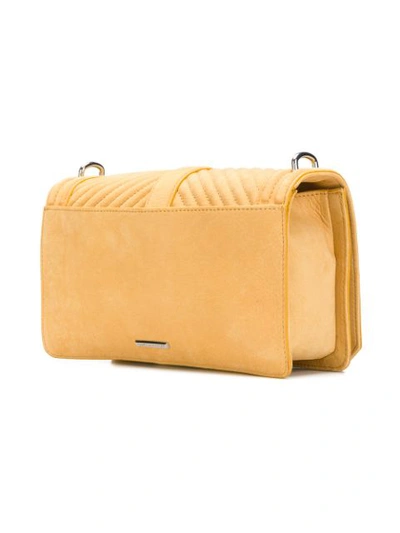 Shop Rebecca Minkoff Love Crossbody Bag - Yellow