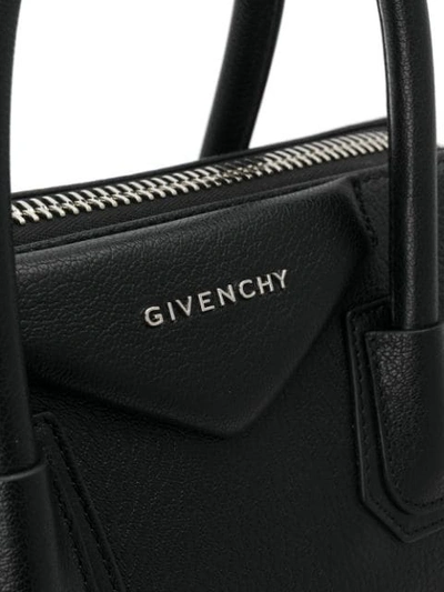 Shop Givenchy Antigona Small Tote In Black