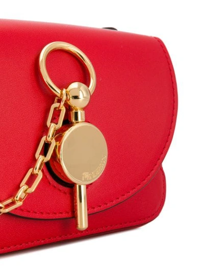 Shop Jw Anderson Nano Keyts Bag In Red