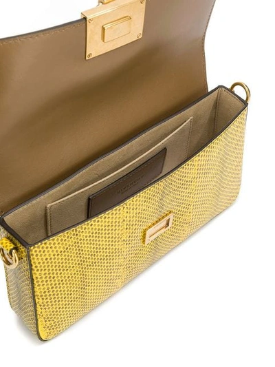 Shop Givenchy Clutch Bag In Yellow