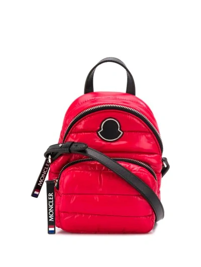 Shop Moncler Kilia Crossbody Bag In Red