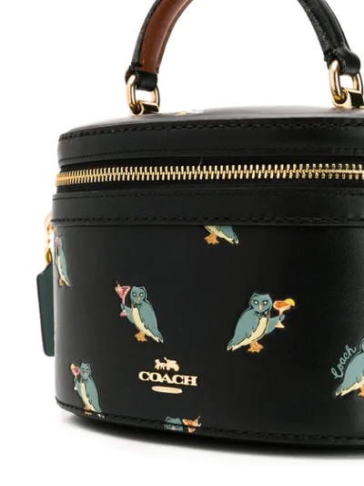 Shop Coach Party Owl Trail Bag In Black