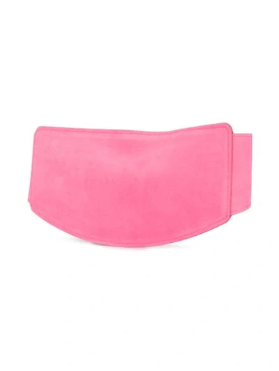 Shop Palm Angels Logo Patch Bum Bag In Pink