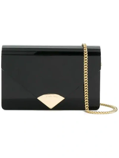 Shop Michael Michael Kors Barbara Envelope Clutch In Black