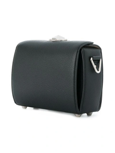 Shop Alexander Mcqueen Box Bag In 1000 Nero