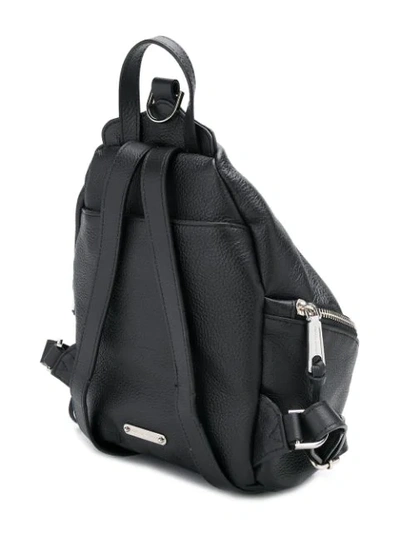 Shop Rebecca Minkoff Medium Julian Backpack In Black
