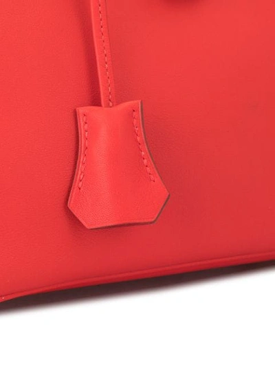 Pre-owned Hermes Hermès  Birkin 25 Handbag - Farfetch In Vermillion
