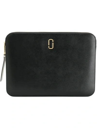 Shop Marc Jacobs The Snapshot Pouch Bag In Black