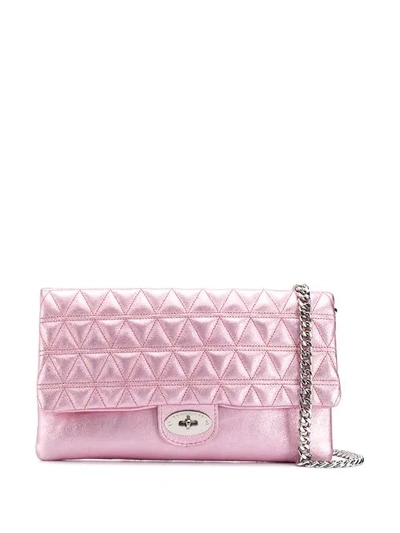 Shop Marc Ellis Maya Clutch Bag In Pink