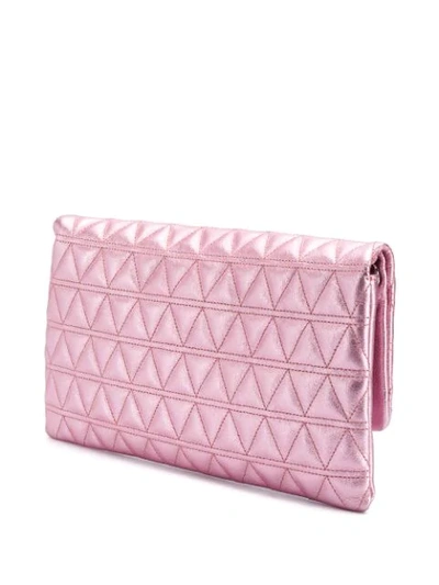 Shop Marc Ellis Maya Clutch Bag In Pink
