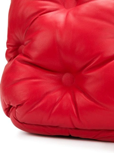 Shop Maison Margiela Glam Slam Quilted Bag In Red