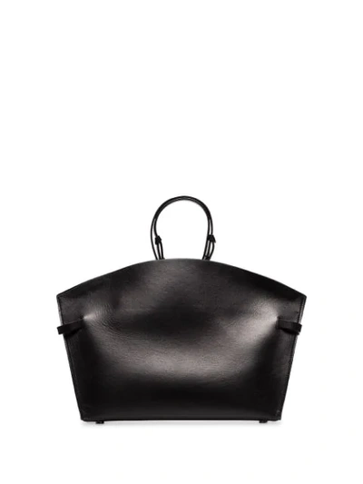 Shop Aesther Ekme Dawn Satchel Tote In Black