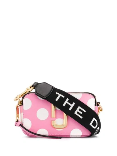 Shop Marc Jacobs Snapshot Dot Camera Bag In Pink