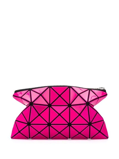 Shop Bao Bao Issey Miyake 'prism' Clutch In Pink
