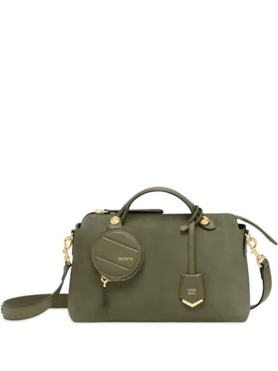 Shop Fendi Medium By The Way Tote In Green