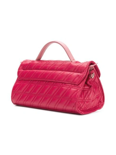 Shop Zanellato Quilted Tote Bag In Pink