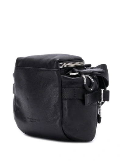 Shop Alexander Wang Logo Cross-body Bag In Black