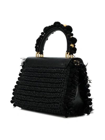 Shop Dolce & Gabbana Welcome Tote Bag In Black
