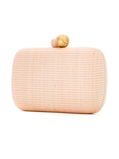 Shop Isla Raffia Clutch - Neutrals