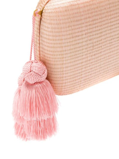 raffia clutch