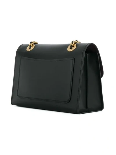 Shop Coach Parker Shoulder Bag In Black