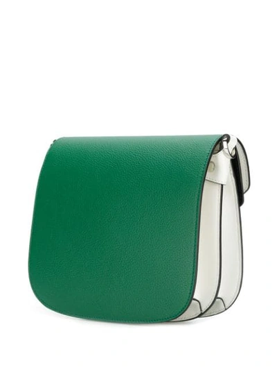 Shop Mcm Patricia Crossbody Bag In Green