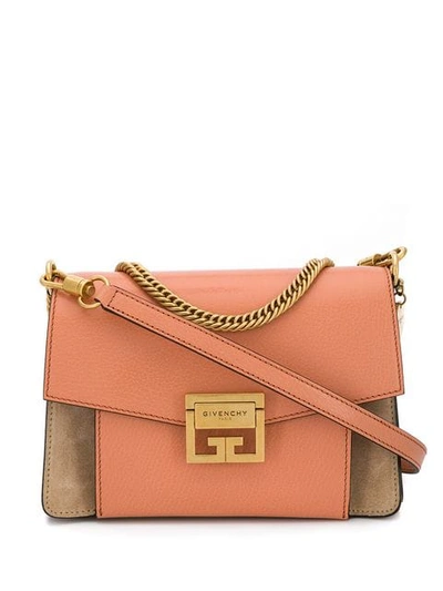 Shop Givenchy Mini Gv3 Bag In Pink
