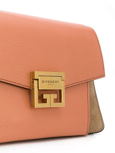 Shop Givenchy Mini Gv3 Bag In Pink