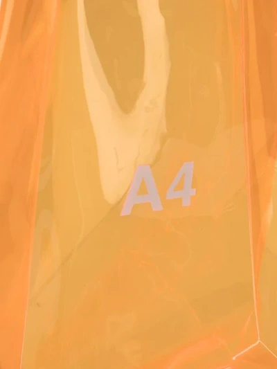 Shop Nana-nana A4 Shoulder Bag In Orange