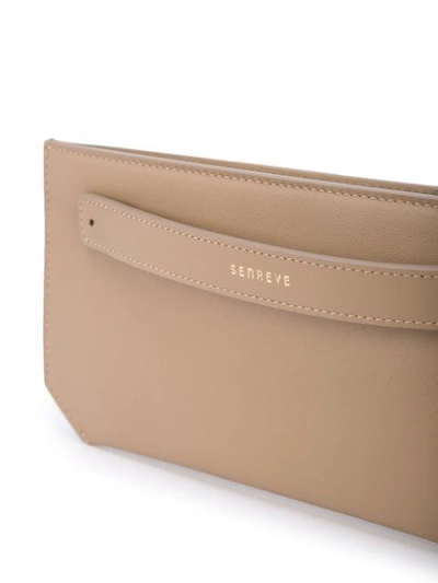 Shop Senreve Bracelet Pouch In Brown