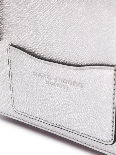 Shop Marc Jacobs Hip Shot Belt Bag In Grey