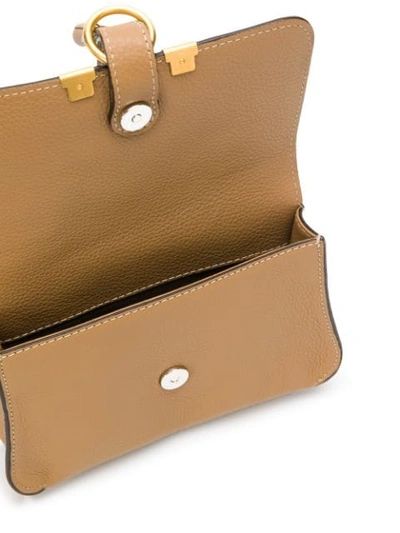 Shop Chloé Marcie Belt Bag In Brown