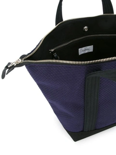 Shop Cabas N56 Bowler Bag In Blue