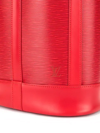 Pre-owned Louis Vuitton  Louise Vuitton Randonnee Pm In Red