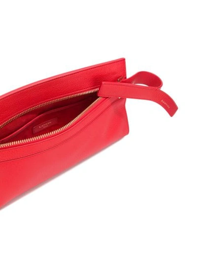 Shop Lanvin Réglisse Clutch Bag In Red