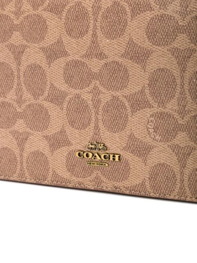 Shop Coach Hayden Foldover Crossbody Clutch In Brown