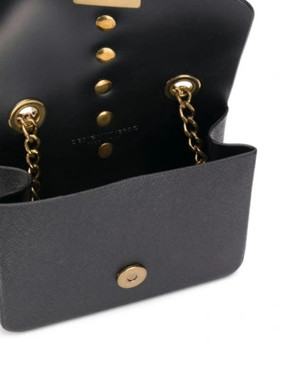 Shop Designinverso Amalfi Foldover Crossbody Bag In Black
