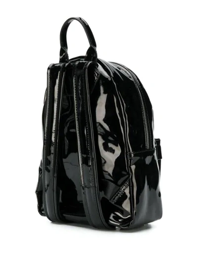 Shop Chiara Ferragni Iconic Eye Backpack - Black