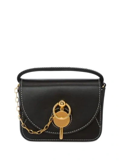 Shop Jw Anderson Nano Keyts Mini Bag In Black