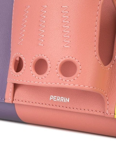 Shop Perrin Paris 'le Cabriolet' Clutch In Multicolour