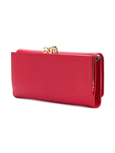 Shop Dolce & Gabbana Wallet Clutch Bag - Red