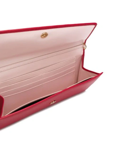 Shop Dolce & Gabbana Wallet Clutch Bag - Red