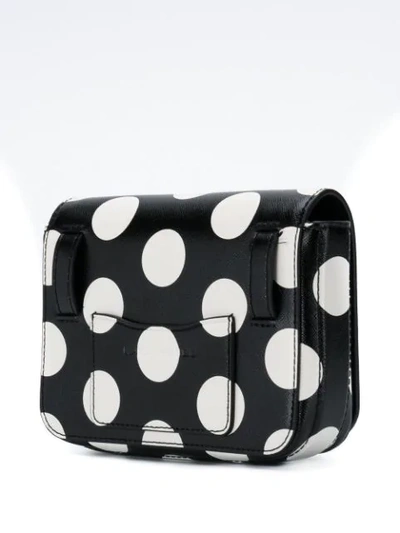 Shop Marc Jacobs Dot Hip Shot Bag In Black